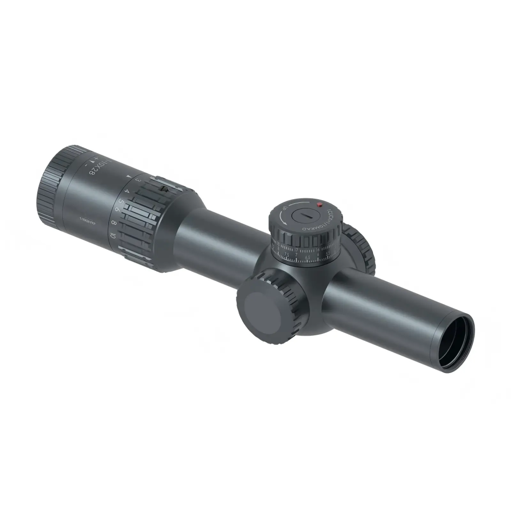 1–10×28 ED FFP LPVO – 34mm MRAD | USEEIN