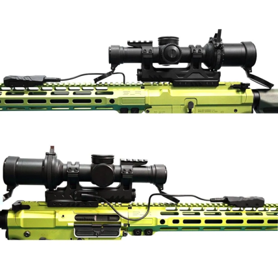 Electric LPVO scope switch