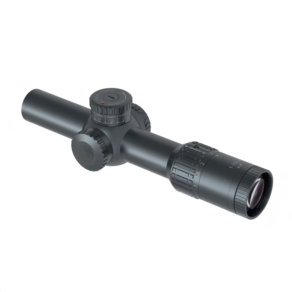 1–10×28 ED FFP LPVO – 34mm MRAD | USEEIN
