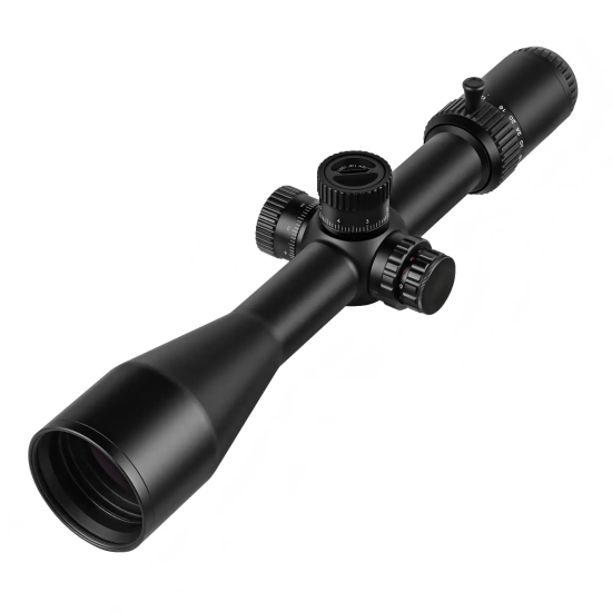 4–40×56 FFP Rifle Scope – 34mm Tube, 1/8 MOA, IPX7