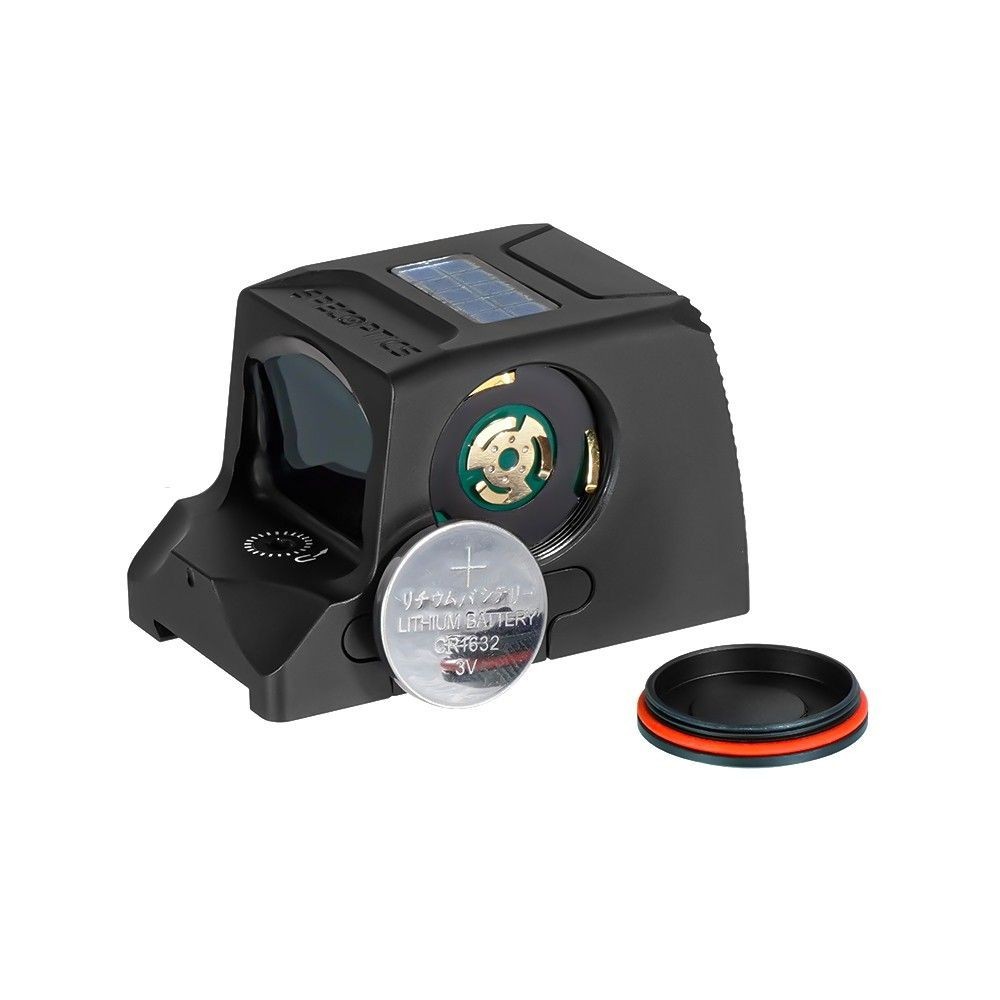 1×24 Solar Enclosed Red Dot – ACRO, IPX7 | USEEIN
